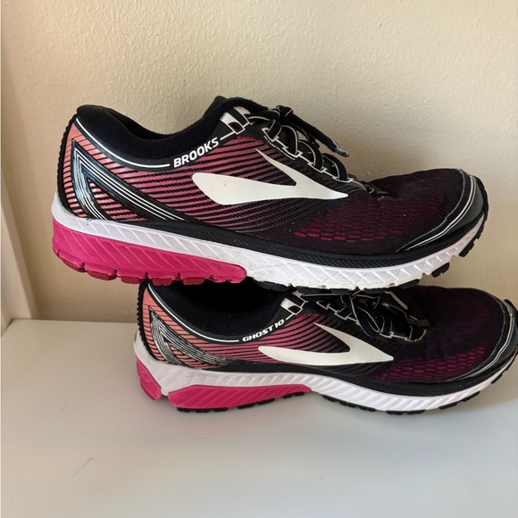Brooks Women's Athletic Shoes - Black and Pink - Picture 8 of 9